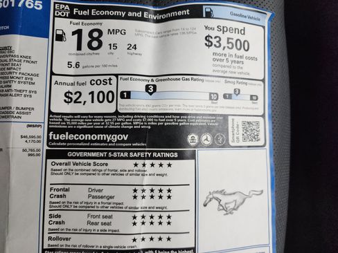 Used 2019 Ford Mustang Bullitt w/ Bullitt Electronics Package RWD image 32