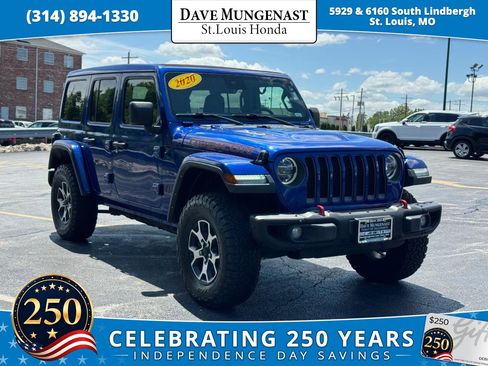 Used 2020 Jeep Wrangler Unlimited Rubicon AWD/4WD image 1