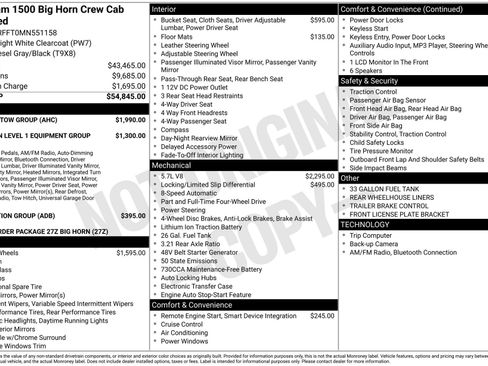 Used 2021 RAM 1500 Big Horn w/ Trailer Tow Group image 3
