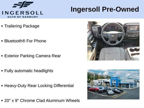 Used 2018 Chevrolet Silverado 1500 Custom w/ Trailering Package AWD/4WD image 5