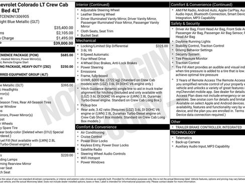 Certified 2022 Chevrolet Colorado LT w/ LT Convenience Package image 4