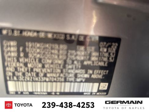 Used 2023 Honda HR-V LX image 22