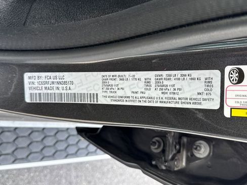 Used 2022 RAM 1500 Laramie AWD/4WD image 23