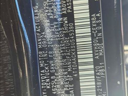 Used 2025 Toyota Camry LE FWD image 20