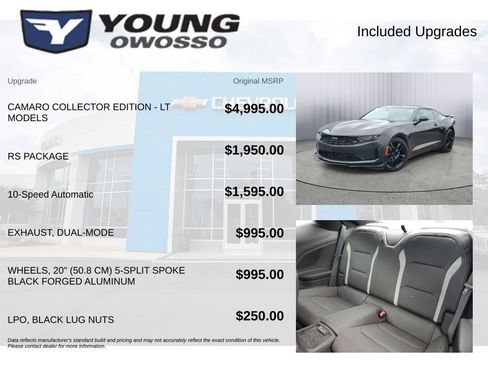 Used 2024 Chevrolet Camaro LT RWD image 4