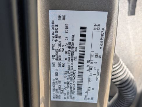 Certified 2023 Ford F150 Platinum w/ Equipment Group 701A High AWD/4WD image 14