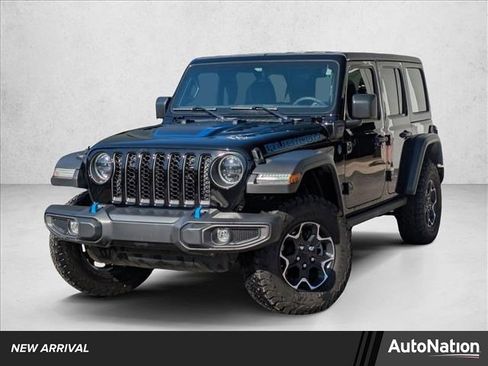 Used 2023 Jeep Wrangler Unlimited Rubicon 4xe image 1