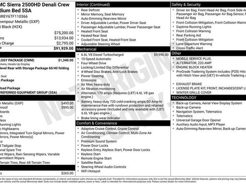 New 2026 GMC Sierra 2500 Denali w/ Technology Package image 10