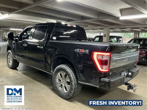 Used 2021 Ford F150 Platinum w/ Equipment Group 701A High image 3