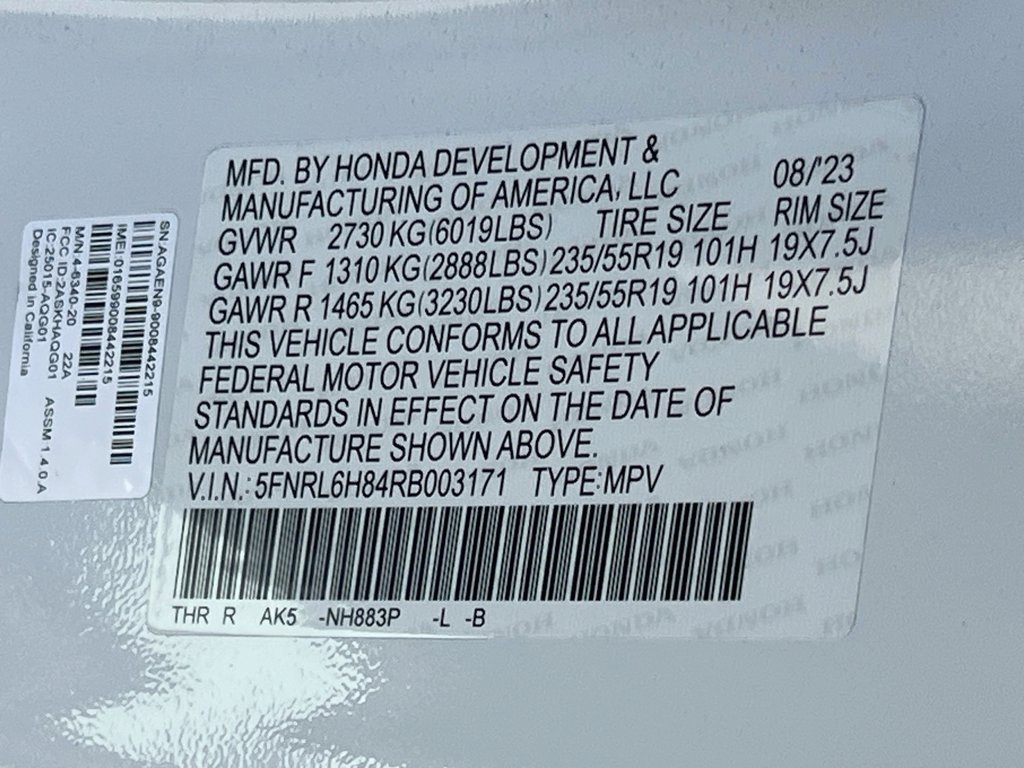 Used 2024 Honda Odyssey Touring image 28