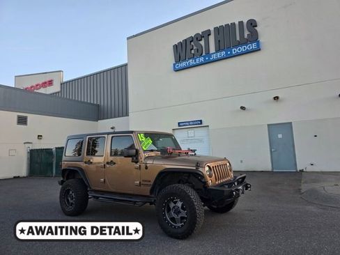 Used 2015 Jeep Wrangler Unlimited Sport w/ Quick Order Package 24S AWD/4WD image 1