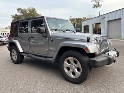 Used 2015 Jeep Wrangler Unlimited Sahara w/ Max Tow Package image 1