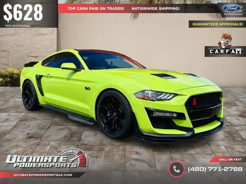 Used 2020 Ford Mustang GT Premium w/ Carbon Sport Interior Package RWD image 11
