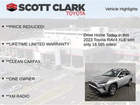 Used 2023 Toyota RAV4 XLE w/ Convenience Package FWD image 12