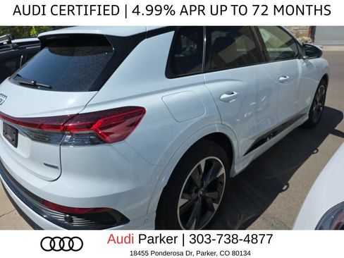 Used 2024 Audi Q4 e-tron Premium Plus w/ Premium Plus AWD/4WD image 4