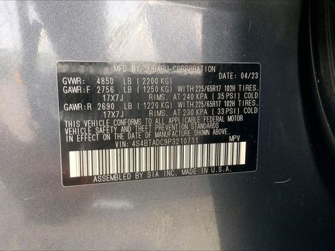 Used 2023 Subaru Outback Premium AWD/4WD image 36