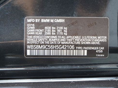 Used 2017 BMW M3 w/ Executive Package RWD image 45