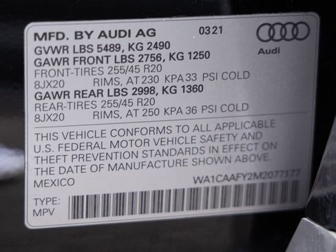 Used 2021 Audi Q5 Prestige w/ Prestige Package AWD/4WD image 37