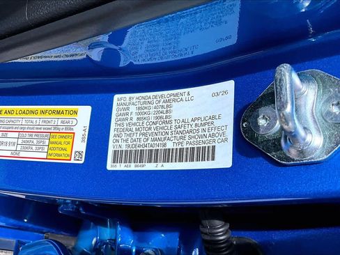 Certified 2026 Acura Integra A-Spec FWD image 22