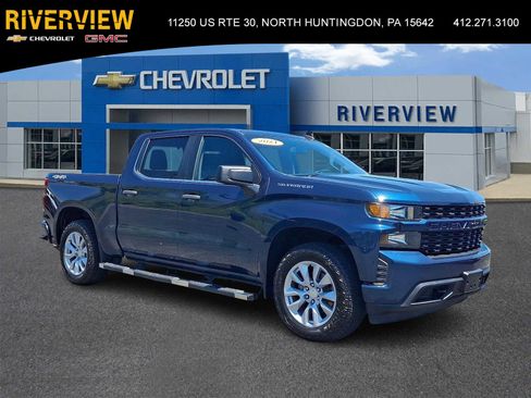 Used 2021 Chevrolet Silverado 1500 Custom AWD/4WD image 1