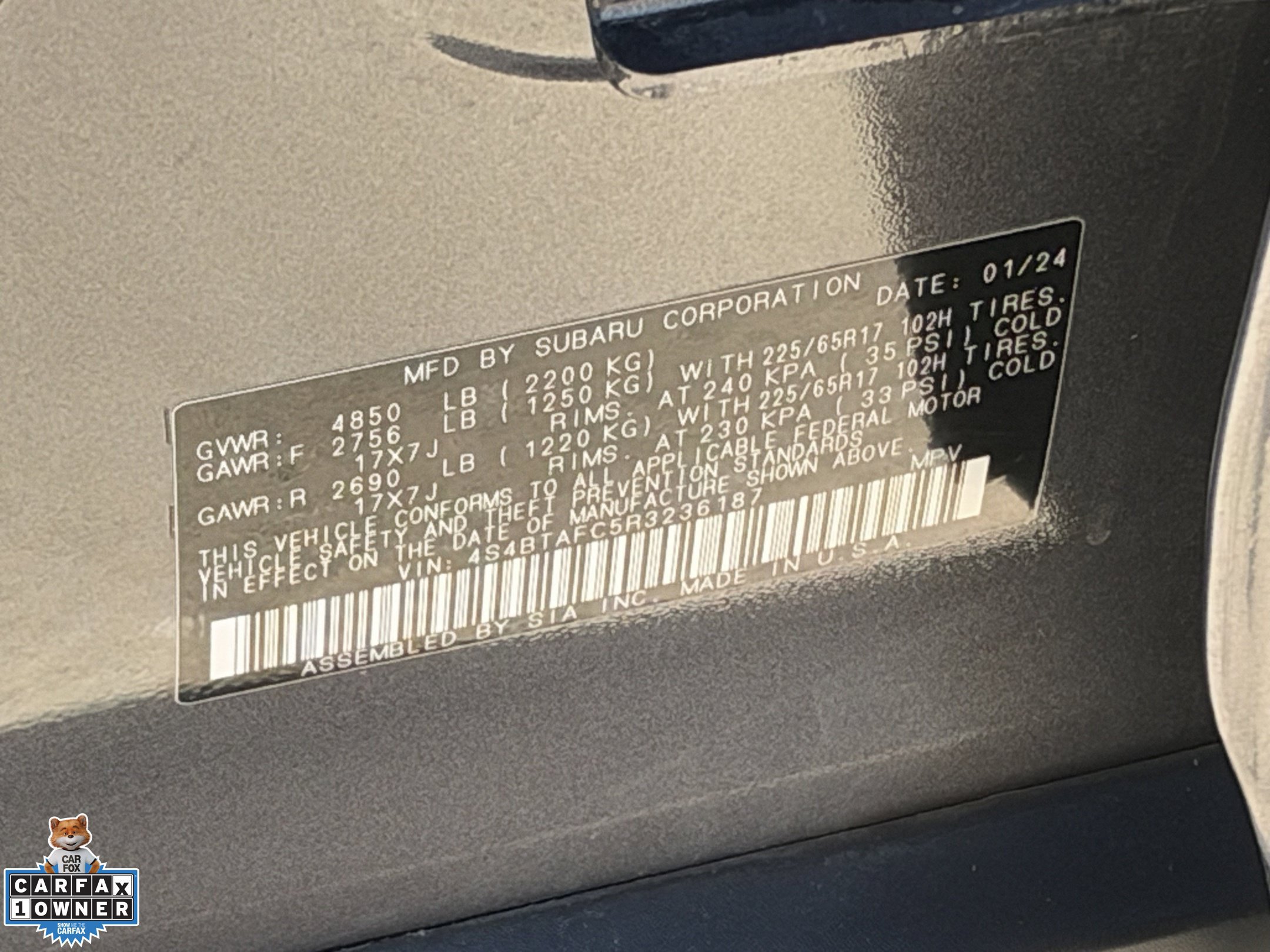 Used 2024 Subaru Outback Premium AWD/4WD image 35