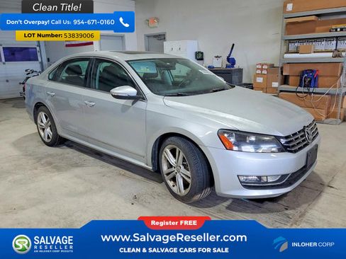 Used 2012 Volkswagen Passat 3.6 SEL Premium FWD image 5