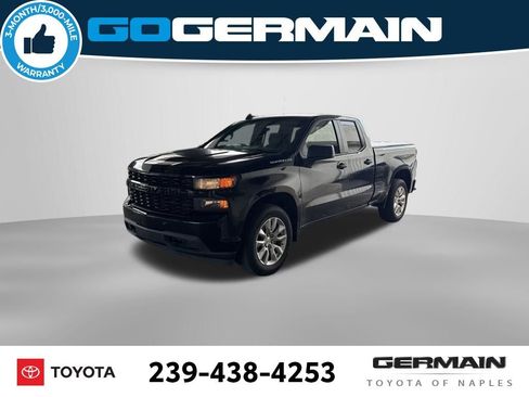 Used 2021 Chevrolet Silverado 1500 Custom image 1