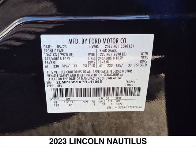 Certified 2023 Lincoln Nautilus Reserve FWD image 28
