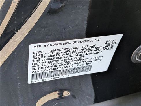 Used 2019 Honda Passport EX-L image 16