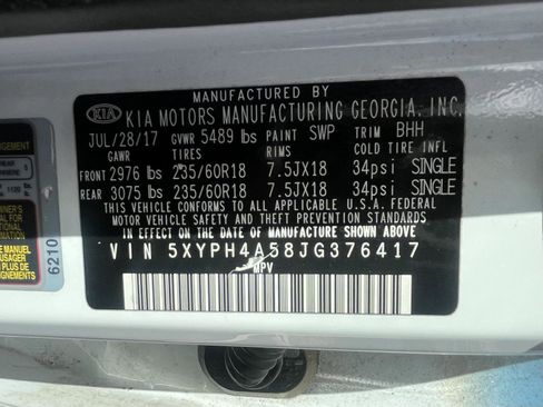 Used 2018 Kia Sorento EX w/ EX Advanced Touring Package image 37