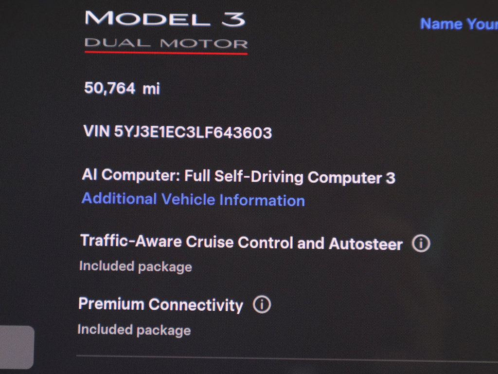 Used 2020 Tesla Model 3 Performance AWD/4WD image 35