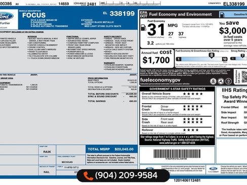 Used 2014 Ford Focus SE image 37