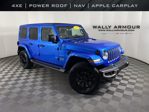 Used 2023 Jeep Wrangler Sahara w/ Cold Weather Group image 1
