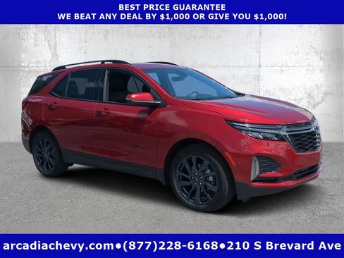 Used 2022 Chevrolet Equinox RS w/ RS Leather Package image 1