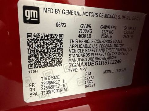 Certified 2024 Chevrolet Equinox LT AWD/4WD image 24