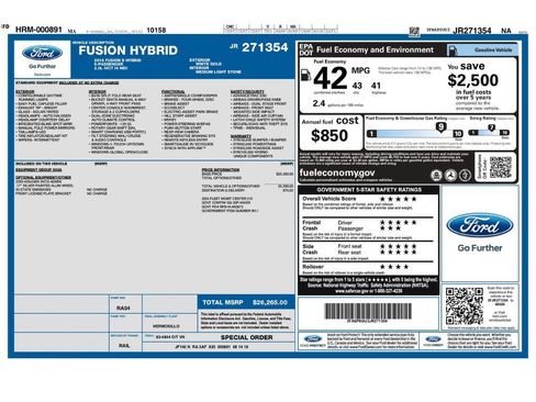 Used 2018 Ford Fusion S FWD image 2