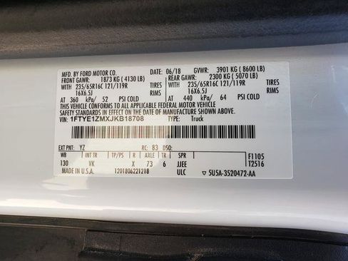 Used 2018 Ford Transit 150 130 Low Roof RWD image 25