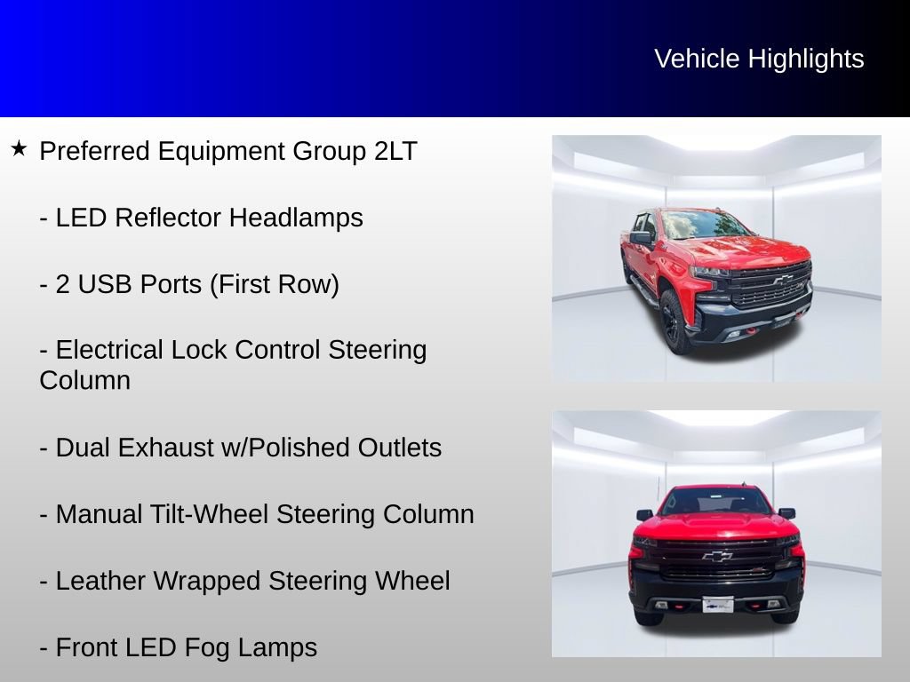 Used 2020 Chevrolet Silverado 1500 LT Trail Boss w/ Convenience Package AWD/4WD image 20