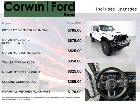 Used 2023 Jeep Wrangler Unlimited Rubicon 392 w/ Trailer Tow Package image 3