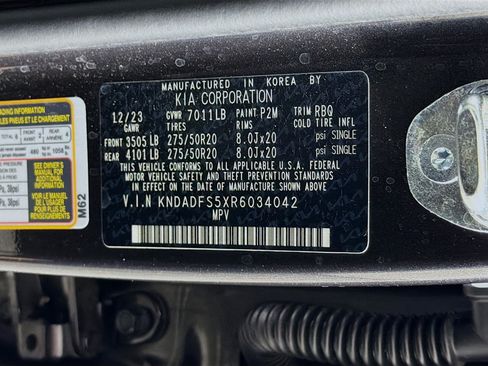 Used 2024 Kia EV9 Land AWD/4WD image 12