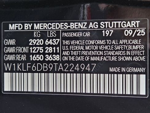 New 2026 Mercedes-Benz E 53 AMG e 4MATIC Sedan image 19