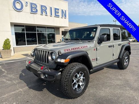 Used 2023 Jeep Wrangler Unlimited Rubicon w/ Cold Weather Group AWD/4WD image 1