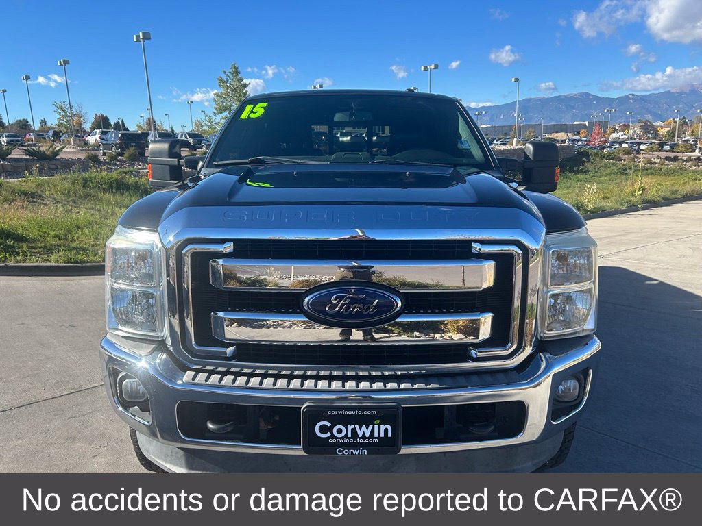 Used 2015 Ford F350 Lariat w/ Lariat Ultimate Package AWD/4WD image 2