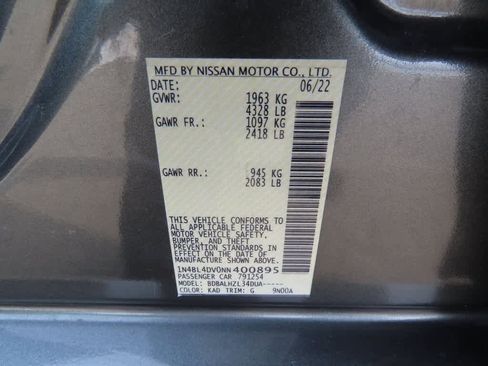 Used 2022 Nissan Altima 2.5 SV image 26