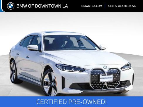 Certified 2023 BMW i4 eDrive35 w/ Parking Assistance Package RWD image 1