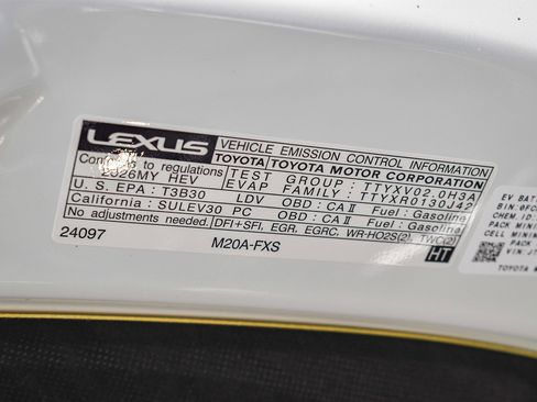 New 2026 Lexus UX 300h FWD image 27