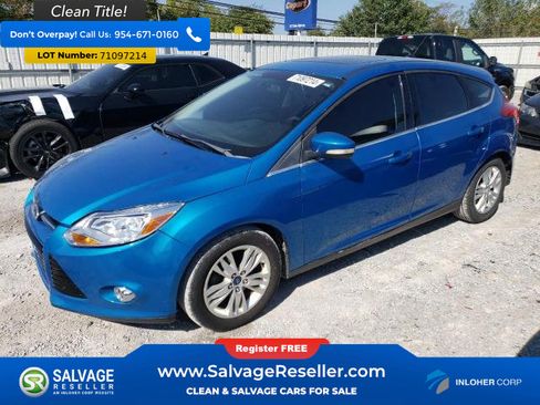 Used 2012 Ford Focus SEL FWD image 1