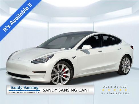 Used 2018 Tesla Model 3 AWD/4WD image 1