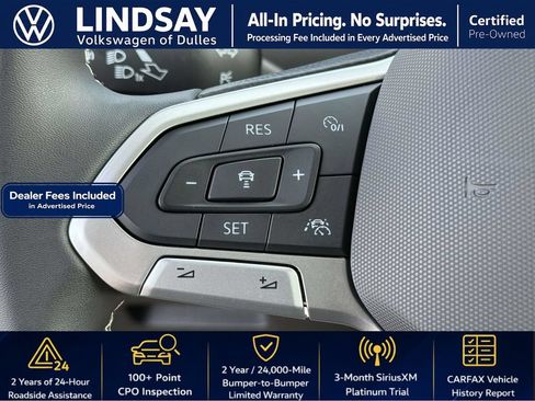 Certified 2024 Volkswagen Tiguan SE w/ Panoramic Sunroof Package AWD/4WD image 24