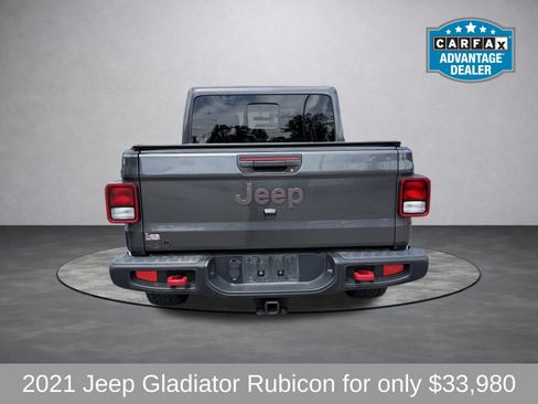 Used 2021 Jeep Gladiator Rubicon w/ Trailer Tow Package AWD/4WD image 4